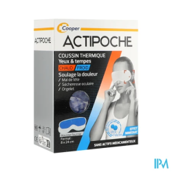 Actipoche coussin therm yeux tempe - La Grande Pharmacie