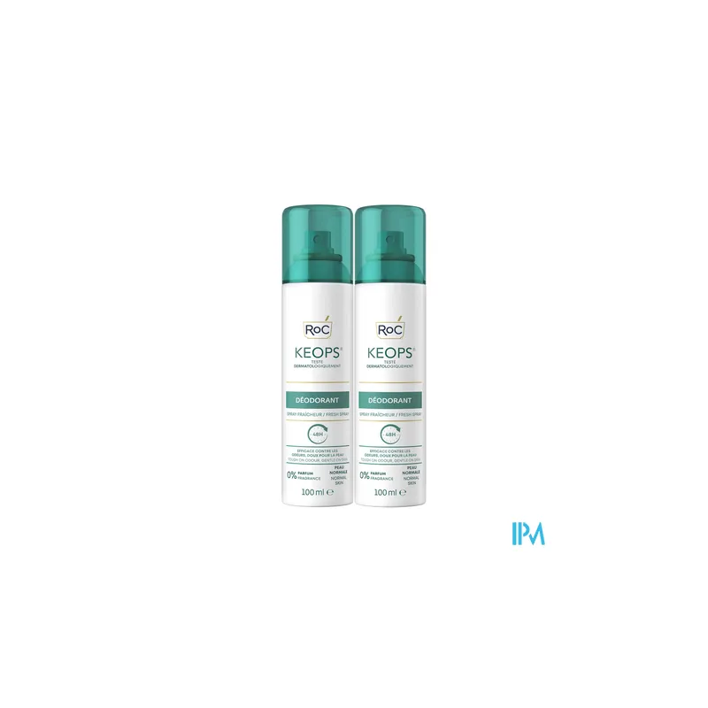 Keops deo spr fraicheur 48h 100ml2 - La Grande Pharmacie