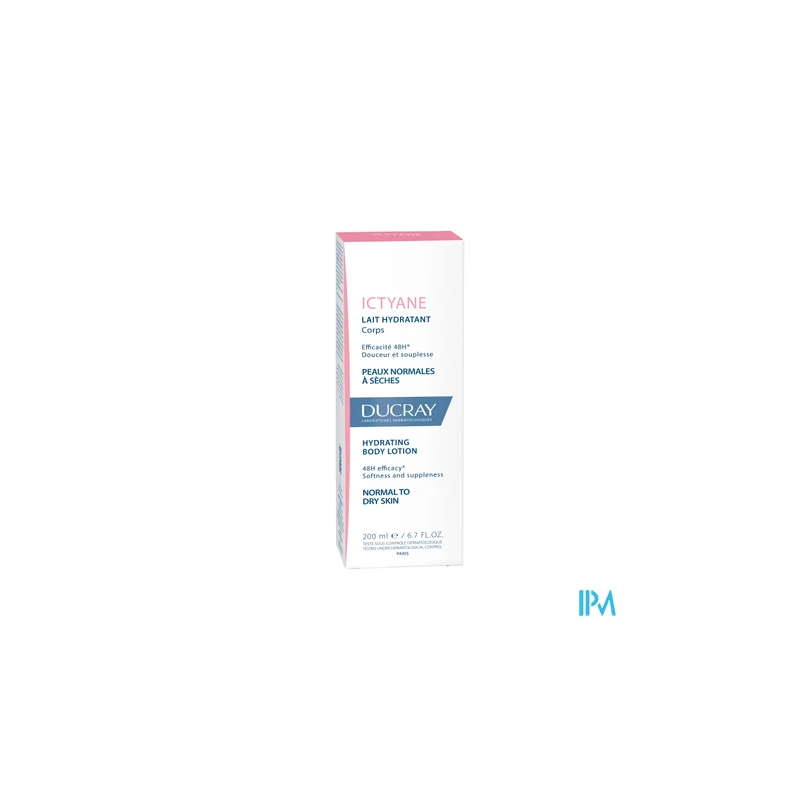 Ictyane lait hydr corps 200ml - La Grande Pharmacie