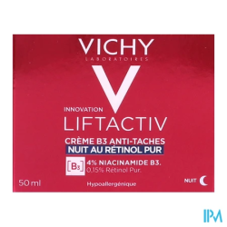 Vichy liftactiv cr b3 nuit 50ml - La Grande Pharmacie