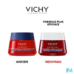 Vichy liftactiv cr b3 nuit 50ml - La Grande Pharmacie