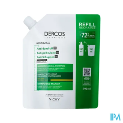 Dercos ds sh a pel sec rech 390ml - La Grande Pharmacie