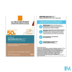 Anthelios uvair spf50 medium 50ml - La Grande Pharmacie