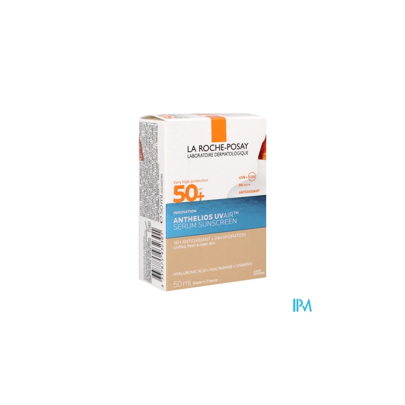 Anthelios uvair spf50 light 50ml - La Grande Pharmacie