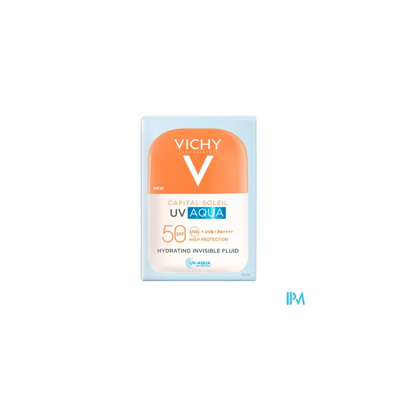 Capital sol aqua fluide spf50 50ml - La Grande Pharmacie