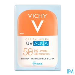 Capital sol aqua fluide spf50 50ml - La Grande Pharmacie