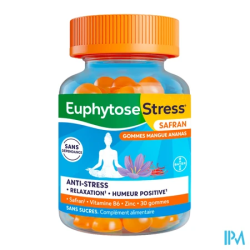 EUPHYTOSE STRESS SAFRAN GOMMES 30