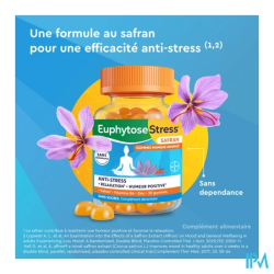 EUPHYTOSE STRESS SAFRAN GOMMES 30