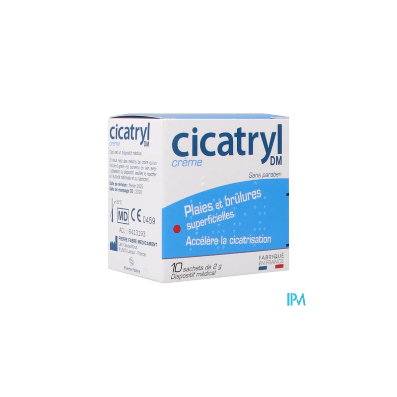 CICATRYL DM CR SACHET 2G 10