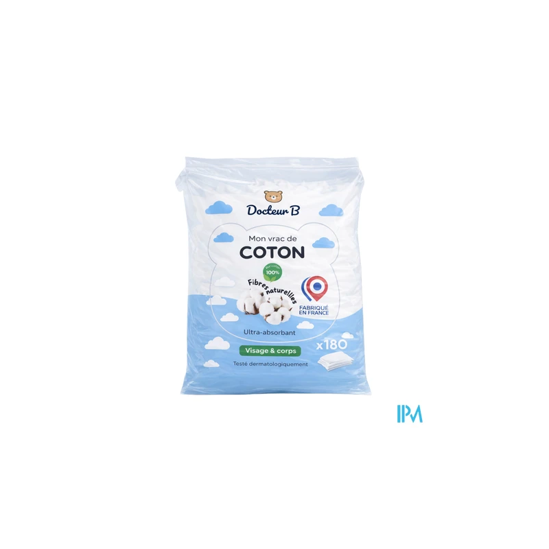 DOCTEUR B DISQUE COTON X80