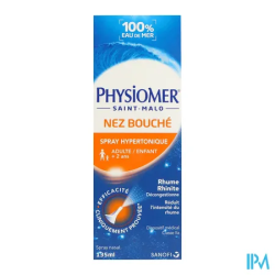 PHYSIOMER HYPERTONIQ NASFL135ML