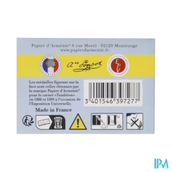 PAPIER ARMENIE ANNEE CARNET