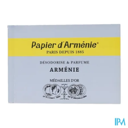 PAPIER ARMENIE ANNEE CARNET