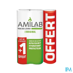 AMILAB STICK SOIN LEV 4,7G X3