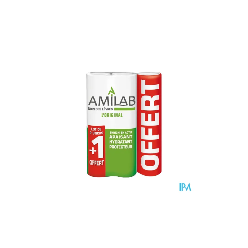 AMILAB STICK SOIN LEV 4,7G X3