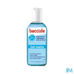 BACCIDE GEL MAIN S/RINC 30ML BLEU