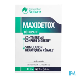 PRESCRIPTION NAT MAXIDETOX GELUL30