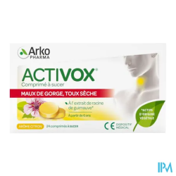 ACTIVOX CITRON CPR SUCER 24