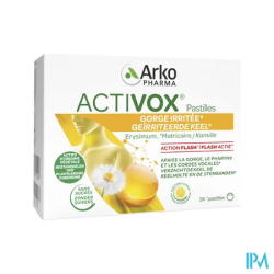 ACTIVOX PAST MIEL/CITR S/SUC 24