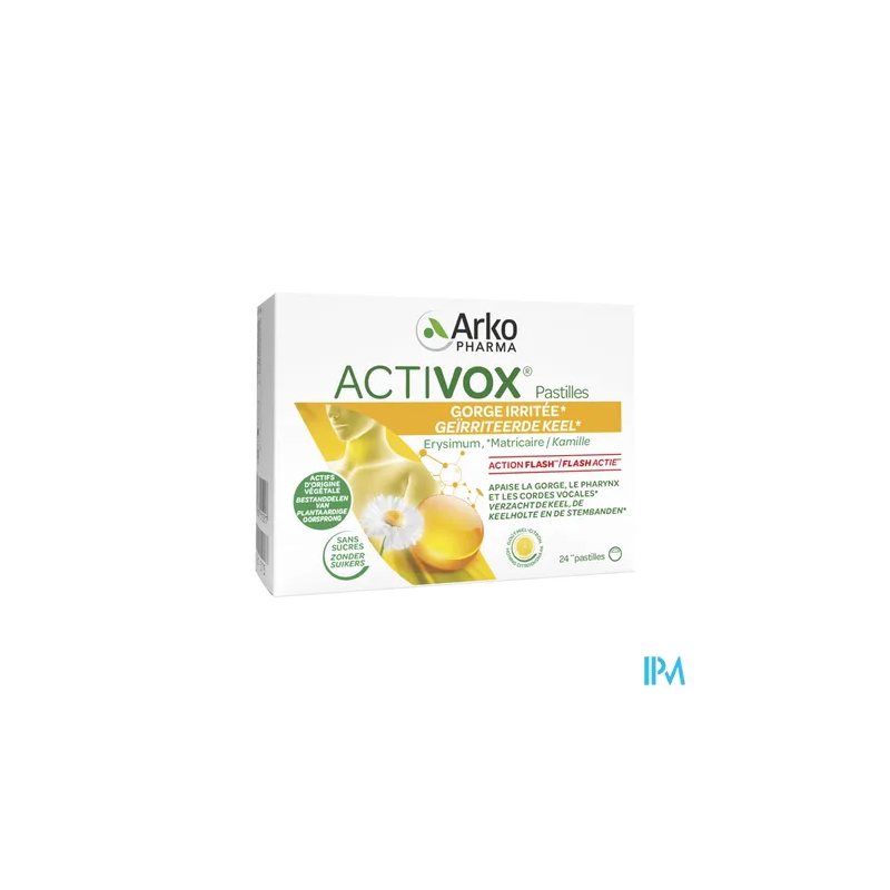 ACTIVOX PAST MIEL/CITR S/SUC 24