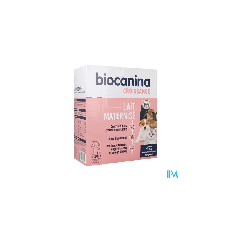 BIOCANINA LAIT AV/BIB+TETIN400G