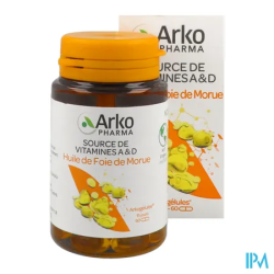 ARKOG HUILE FOIE MOR CAPS 60