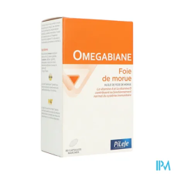 OMEGABIANE FOIE MORUE CAPS 80