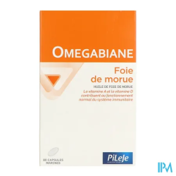 OMEGABIANE FOIE MORUE CAPS 80