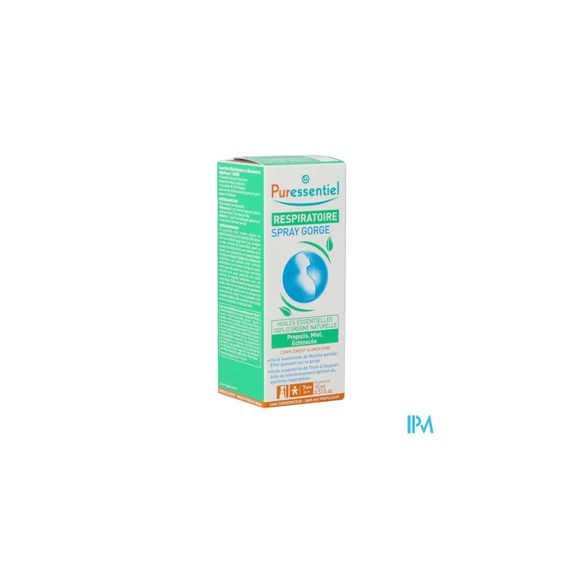 PURESSENTIEL RESP SPRAY GORG 15ML