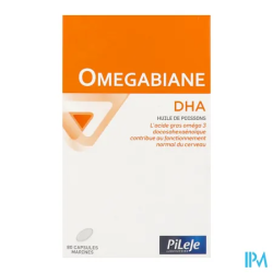 OMEGABIANE DHA HLE CAPS 80