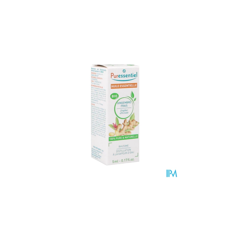 PURESSENTIEL HE BIO GINGEMB 5ML