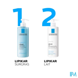 LIPIKAR SURGRAS CREME LAVANTE400ML