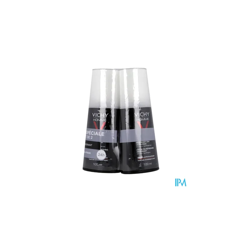 VICHY H DEOD VAPO 100ML X2