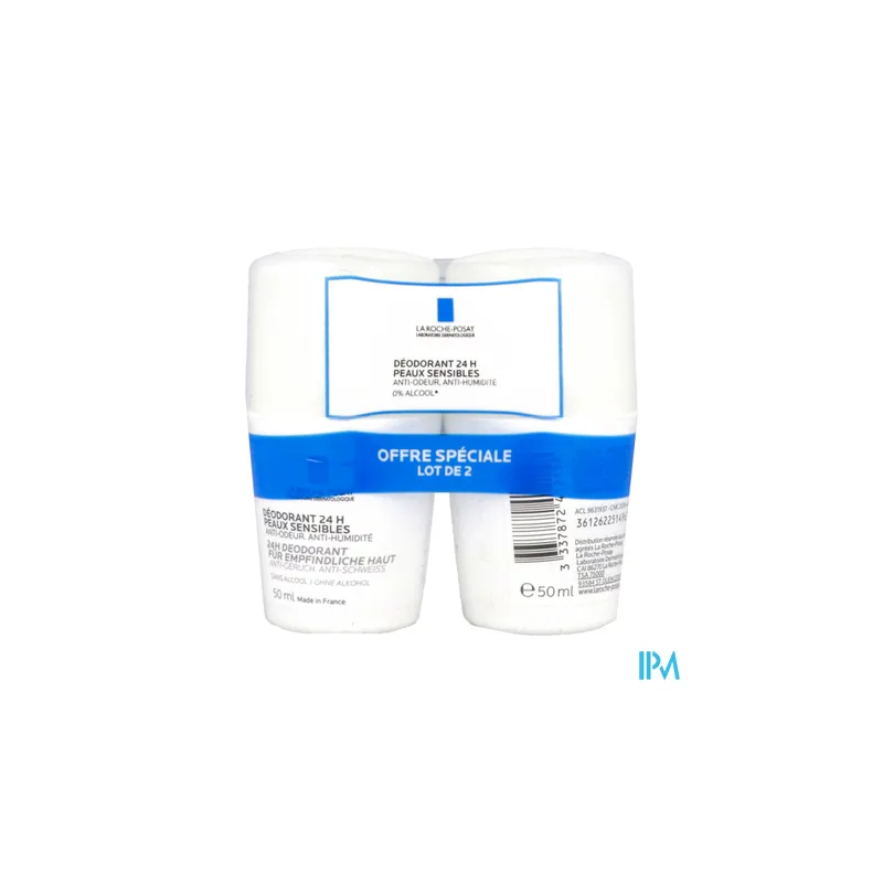 R-POSAY DEO PHYSIO24H BILLE 2X50ML