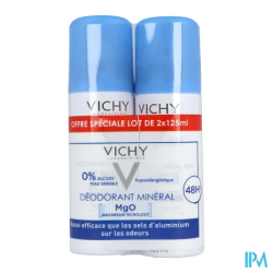 VICHY DEO S/ALU MIN 48H SPR125MLX2