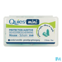 QUIES MINI PROT AUDIT MOUSS 3PAIRE