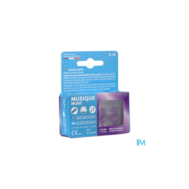 QUIES PROT AURIC SPEC MUSIQUE X2