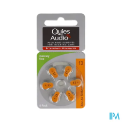 QUIES PILE AUDITIVE MODELE 13 X6