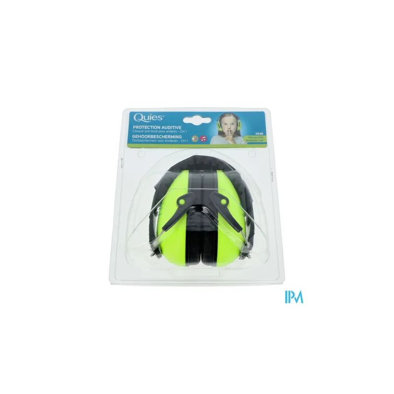 QUIES CASQ A/BRUIT ENF VERT