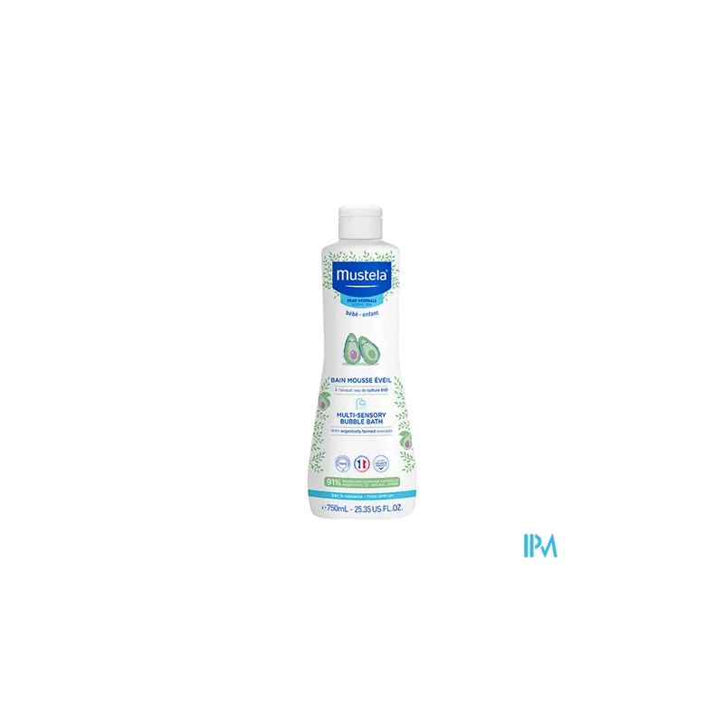 MUSTELA BB BAIN MOUSS EVEIL PN 750