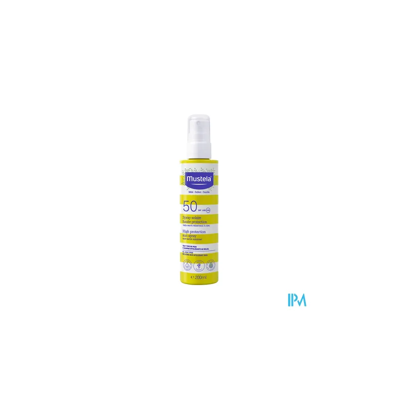 MUSTELA SOLAIRE SPRAY SPF50 200ML