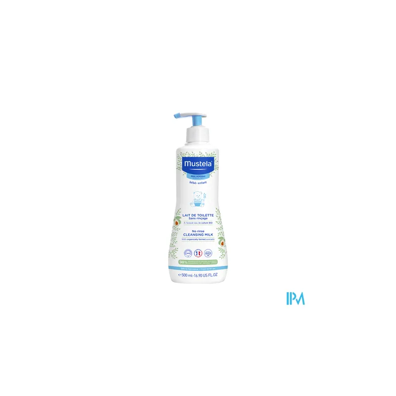 MUSTELA BB LAIT TOIL S/RINC PN 500