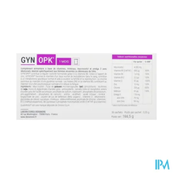 GYN'OPK FRAISE/KIWI SACHET 30