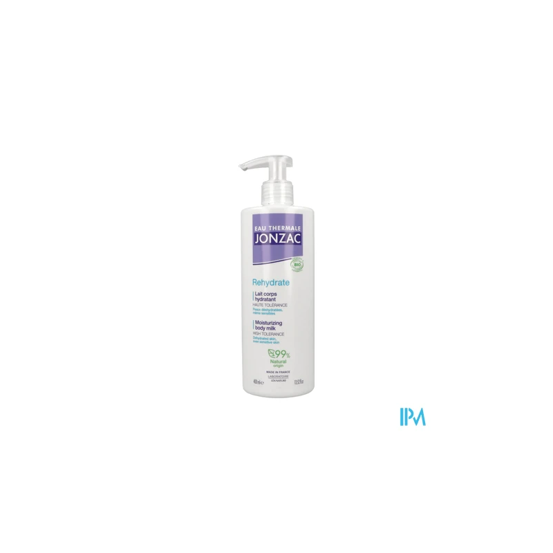 JONZAC REHYDR LAIT CORPS 400ML