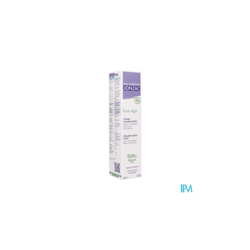 JONZAC PURE AGE FLUI DBLE ACT 40ML