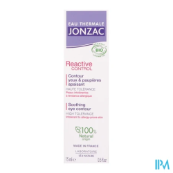 JONZAC REAC CONTROL YEUX PAUP 15ML