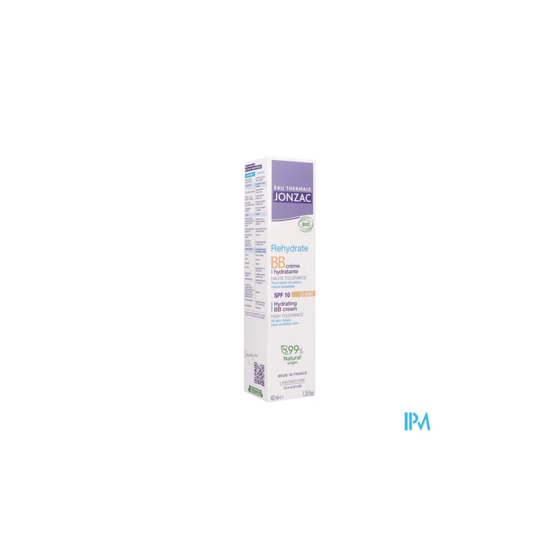 JONZAC BB CR HYDRATANTE CLAIR 40ML