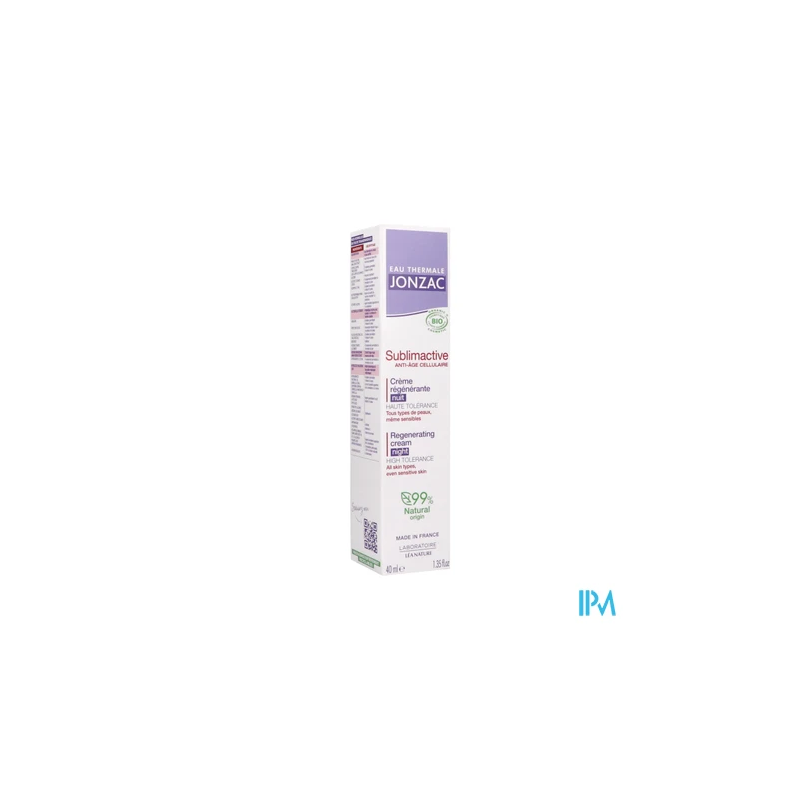 JONZAC SUBLIMACT CR REG NUIT 40ML