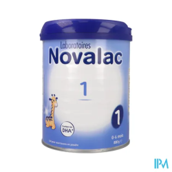 NOVALAC 1AGE LAIT PDR BTE 800G