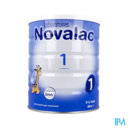 NOVALAC 1AGE LAIT PDR BTE 800G